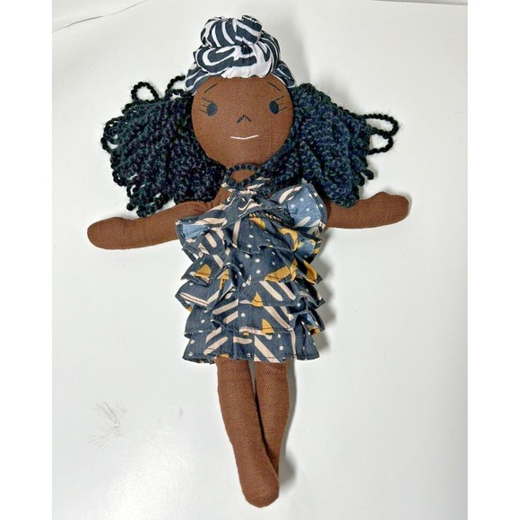 Harperiman Rae 14'' Plush Handmade Linen Doll-Petite Collection Toy - Picture 13 of 14